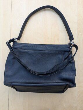 Genuine Leather Black Bag/Purse